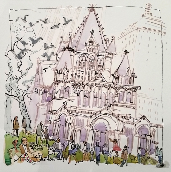 Click here to view Copley Sunday Color by Ann Trainor Domingue