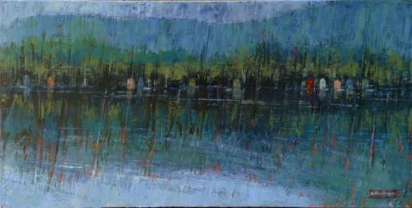 Click here to view Lakeside Dusk by Ann Trainor Domingue