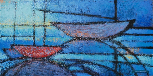 Click here to view Together Reflected 2 by Ann Trainor Domingue