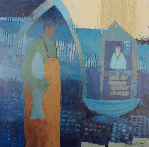 Click here to view Daffodils and Blues by Ann Trainor Domingue