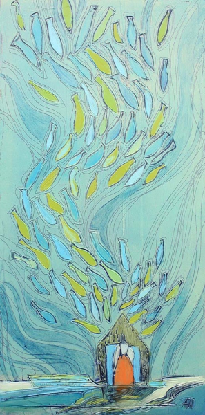 Click here to view Flowing Through by Ann Trainor Domingue