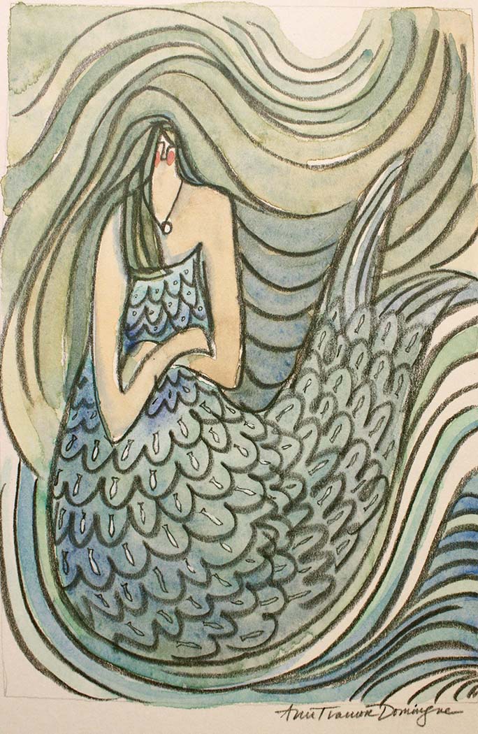 Click here to view Mermaid Swirl by Ann Trainor Domingue