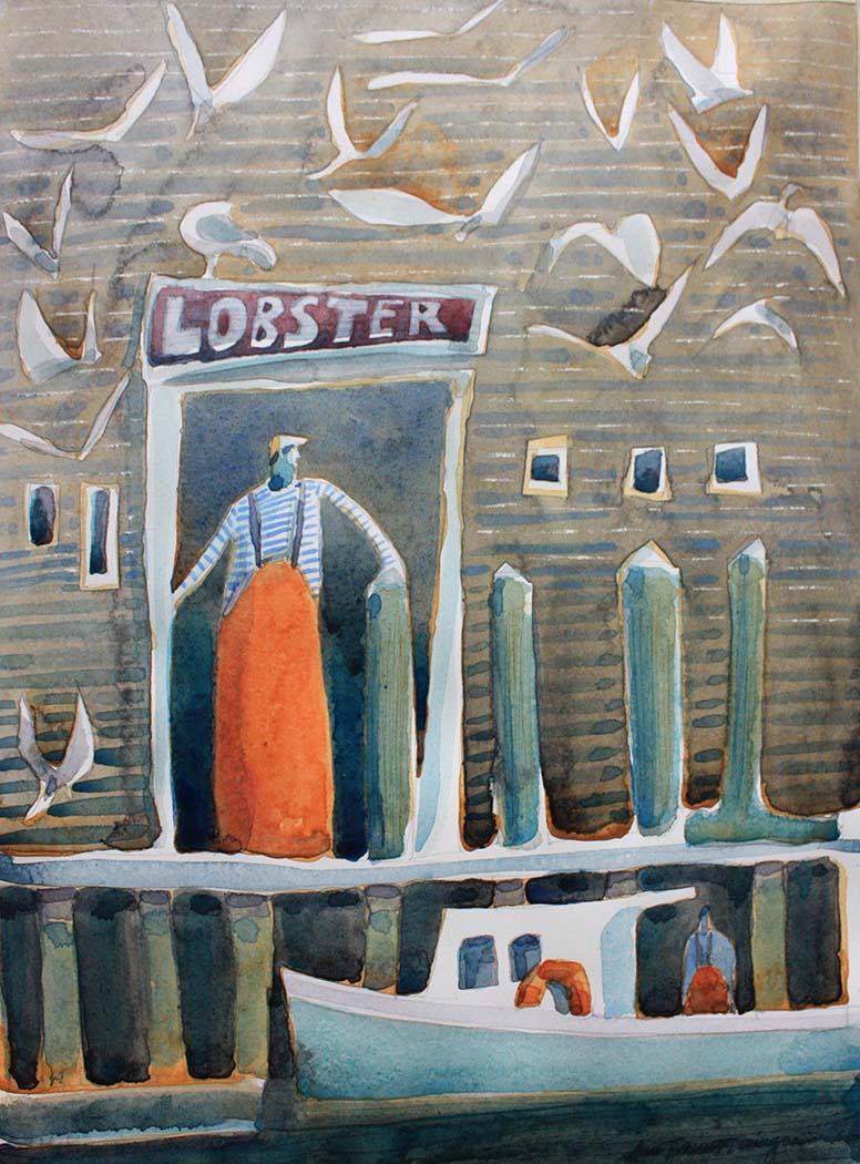 Click here to view Weathered History Old Port, ME by Ann Trainor Domingue