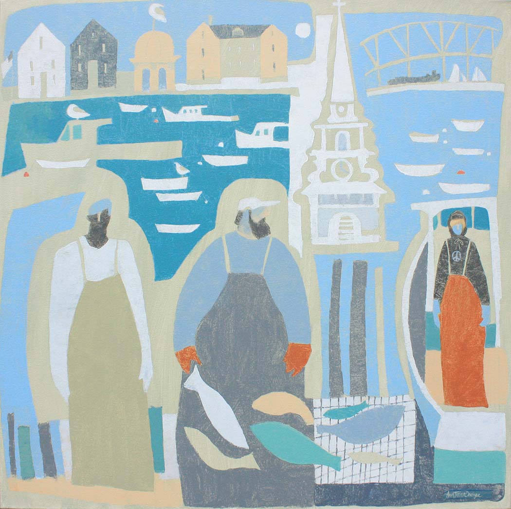 Click here to view Village Family at Work by Ann Trainor Domingue