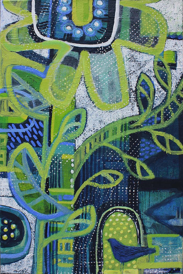 Showering by Ann Trainor Domingue