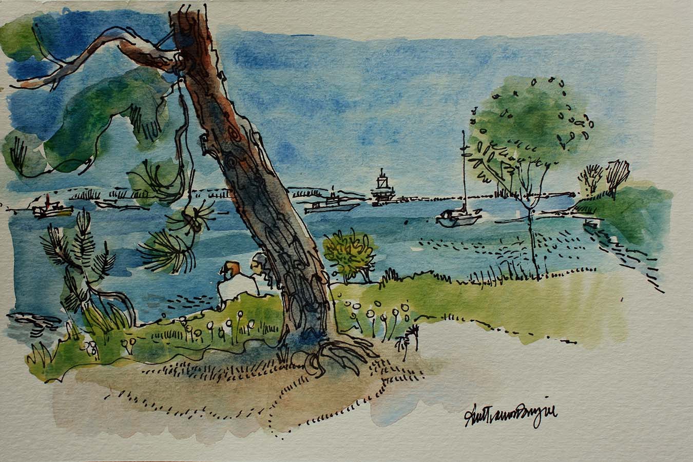 Click here to view Taking a Break by Ann Trainor Domingue