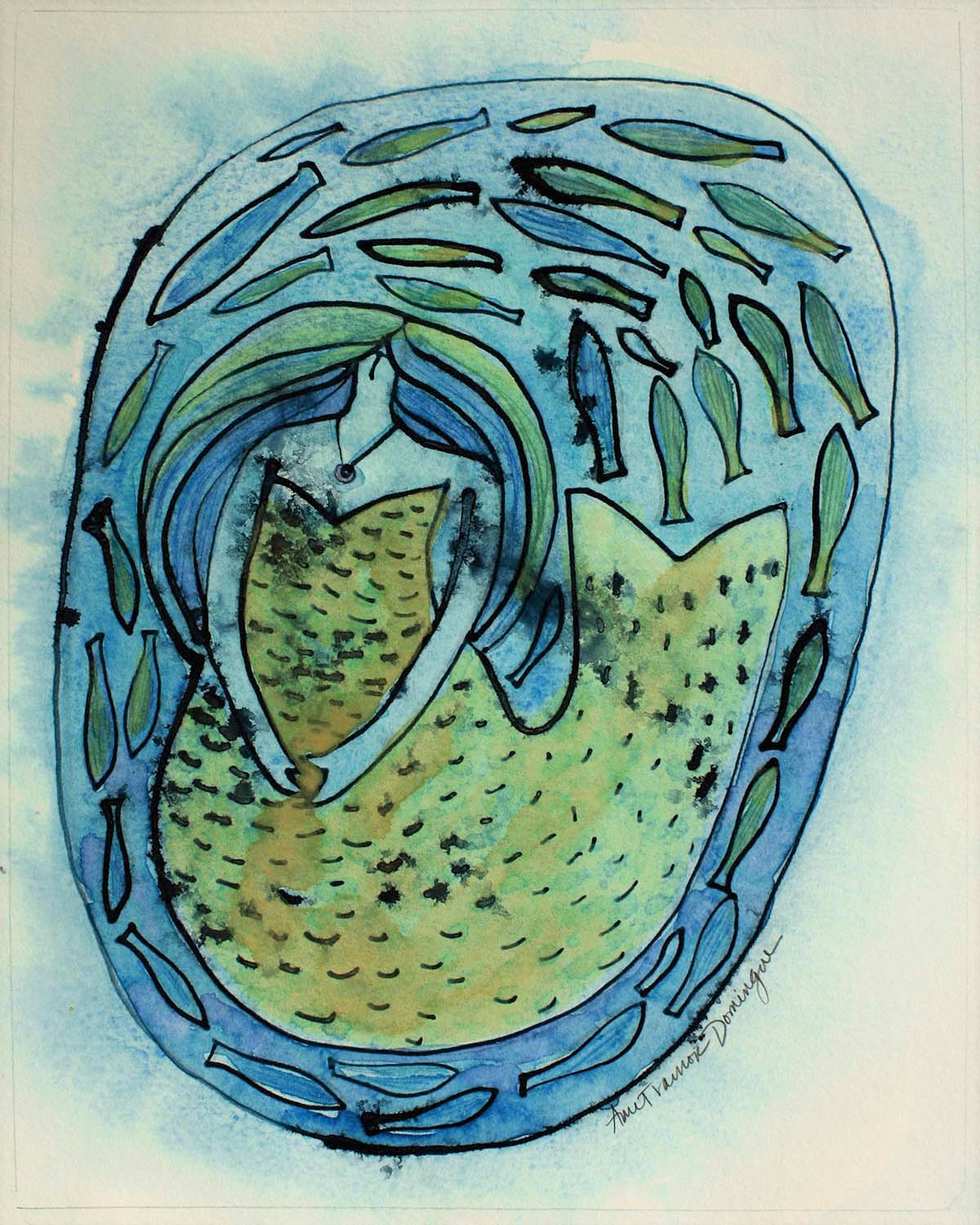 Click here to view Swirling Around by Ann Trainor Domingue
