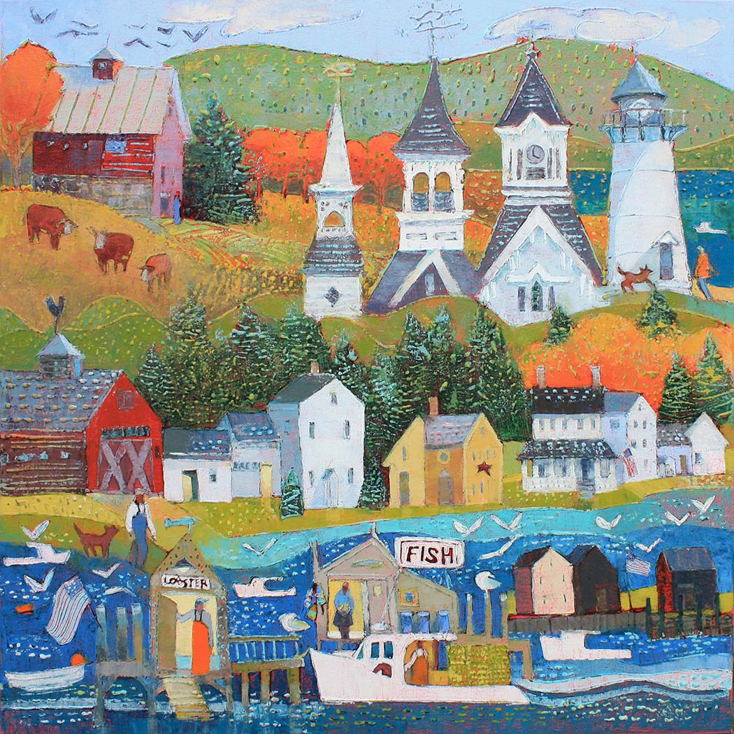Click here to view Village Country by Ann Trainor Domingue