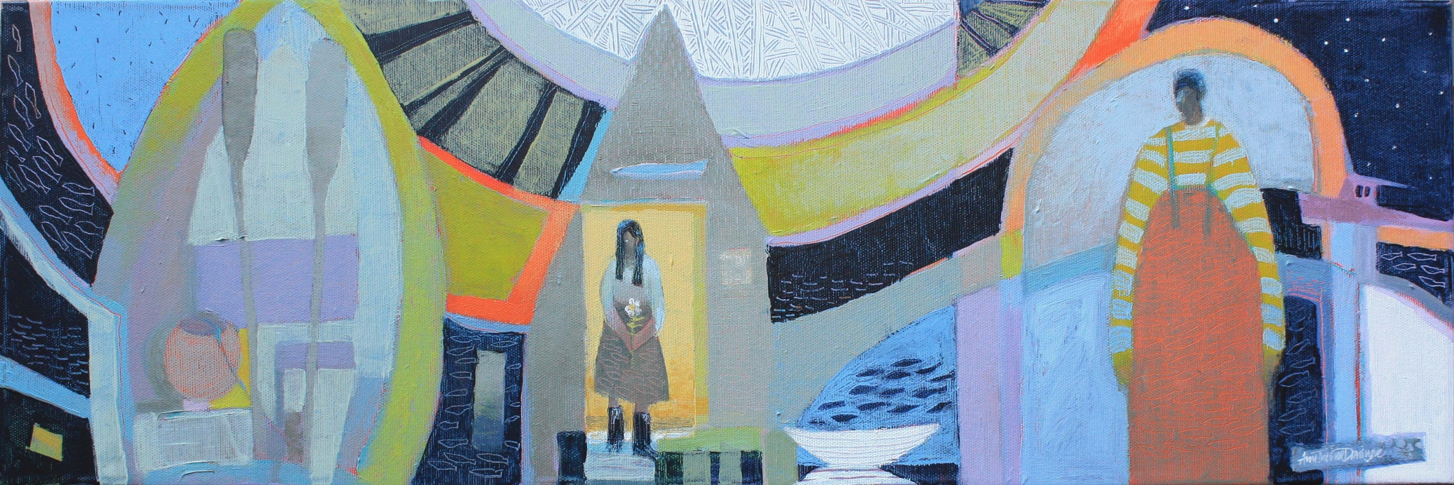 Click here to view Shapes of Work 2 by Ann Trainor Domingue