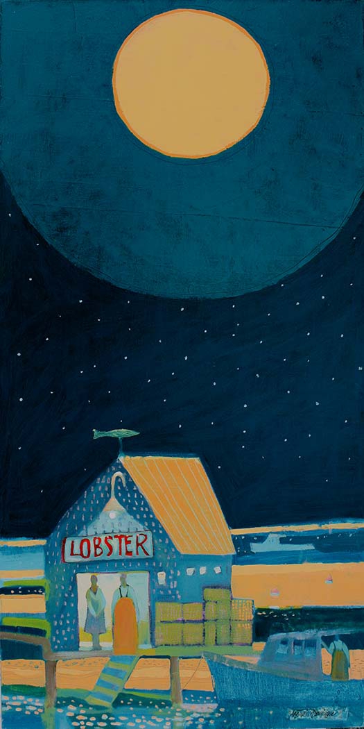 Click here to view Fish Moon Reflections by Ann Trainor Domingue
