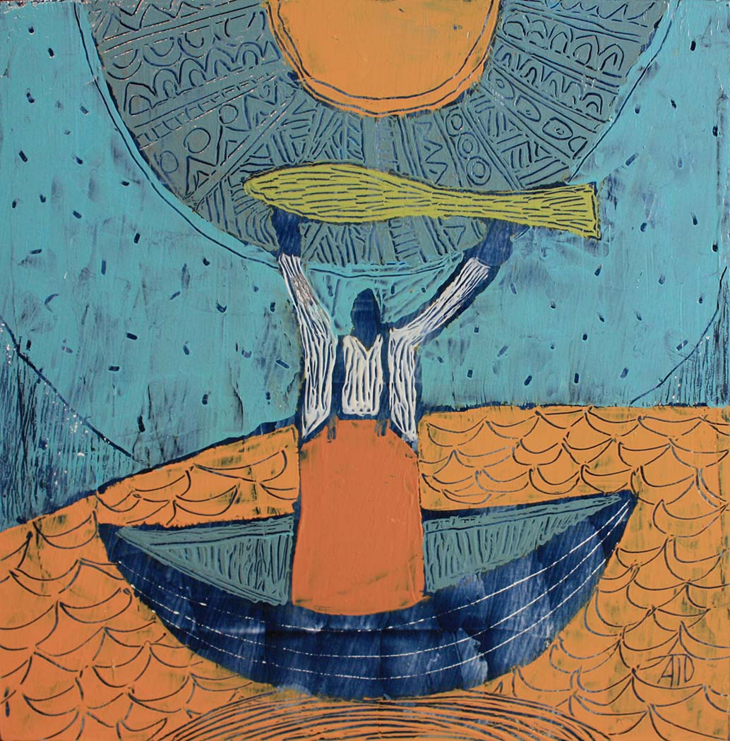 Click here to view Great Catch by Ann Trainor Domingue