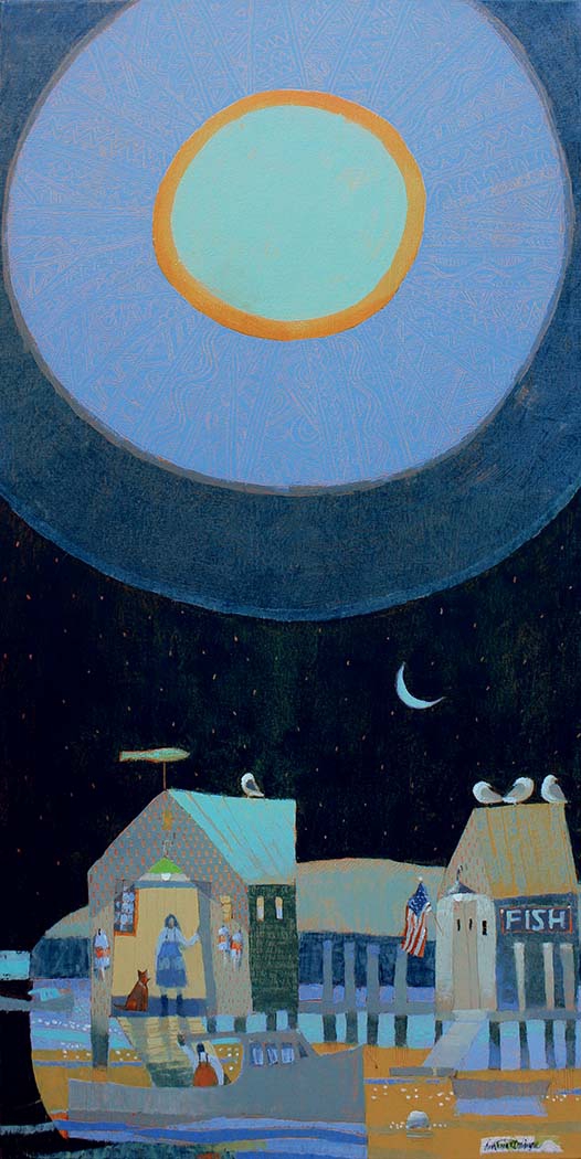 Click here to view Fish Moon Days by Ann Trainor Domingue