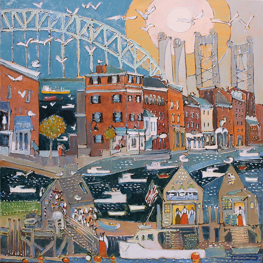 Click here to view Village Crossings by Ann Trainor Domingue
