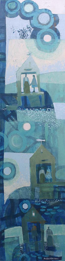 On the Cusp totem by Ann Trainor Domingue