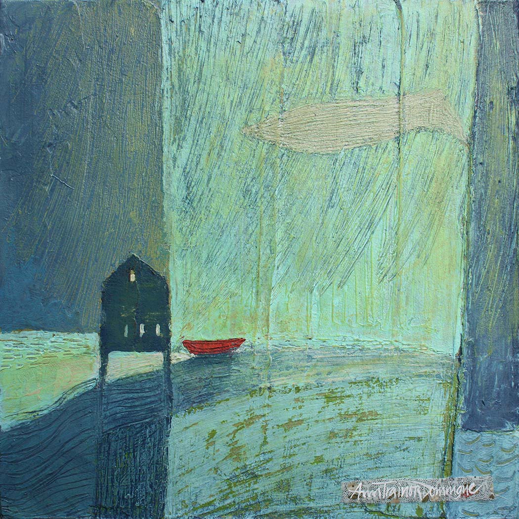 Click here to view Just Visiting by Ann Trainor Domingue
