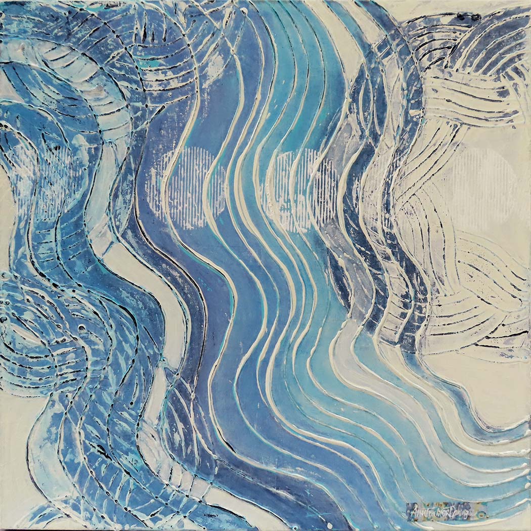 Click here to view Along the Way Blue by Ann Trainor Domingue