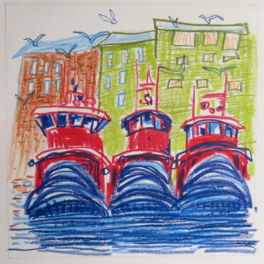 Click here to view Waiting for Work Portsmouth NH by Ann Trainor Domingue
