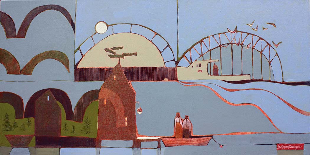 Click here to view Crossing Over 2 by Ann Trainor Domingue