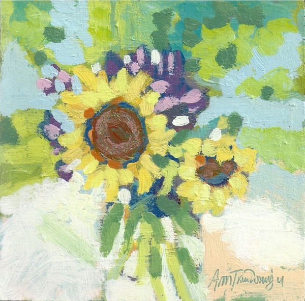 Click here to view Sunflower Splash by Ann Trainor Domingue