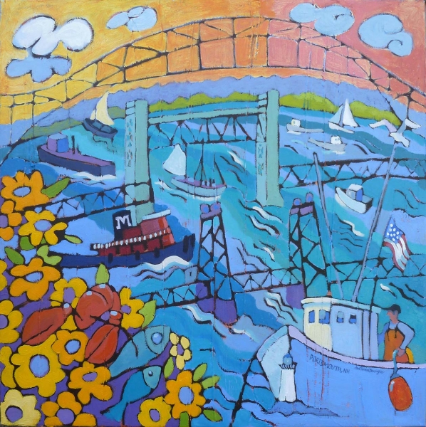 Click here to view Busy Day Portsmouth by Ann Trainor Domingue