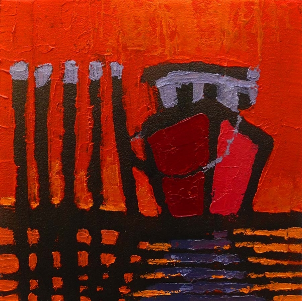 Click here to view Safe and Secure Red by Ann Trainor Domingue